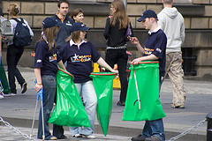Street Litter and Trash Fundraising Activities