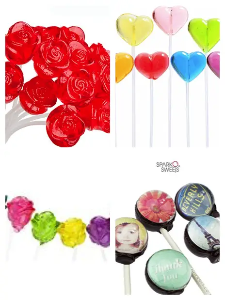 4 types of lollipops for fundraisers