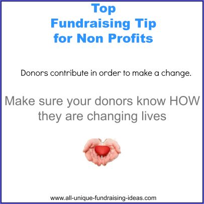 Top fundraising tip